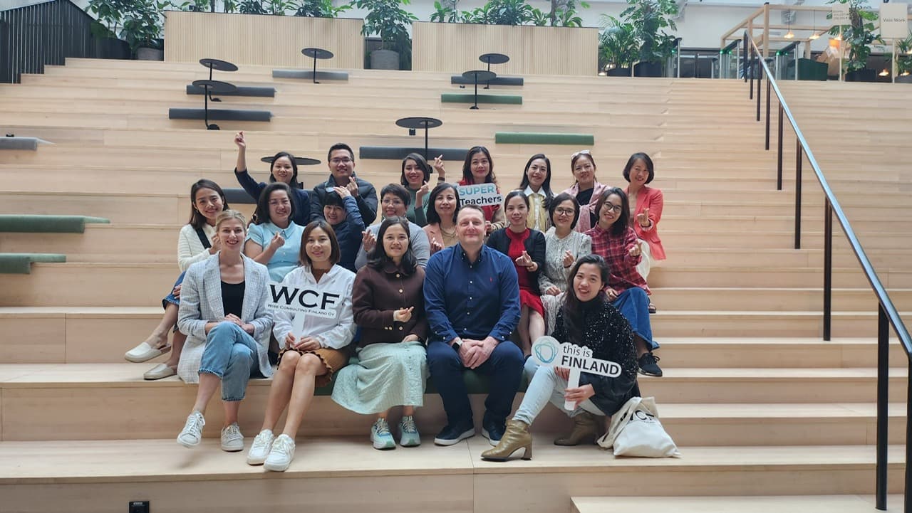 2023: Led a Vietnamese Delegation of Educators and Leaders to Finland to learn about Finnish Early Childhood Education